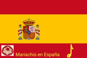 Mariachis España Bandera