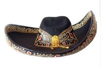 Sombrero negro de mariachis